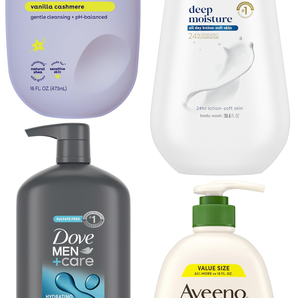 Works with any bodywash