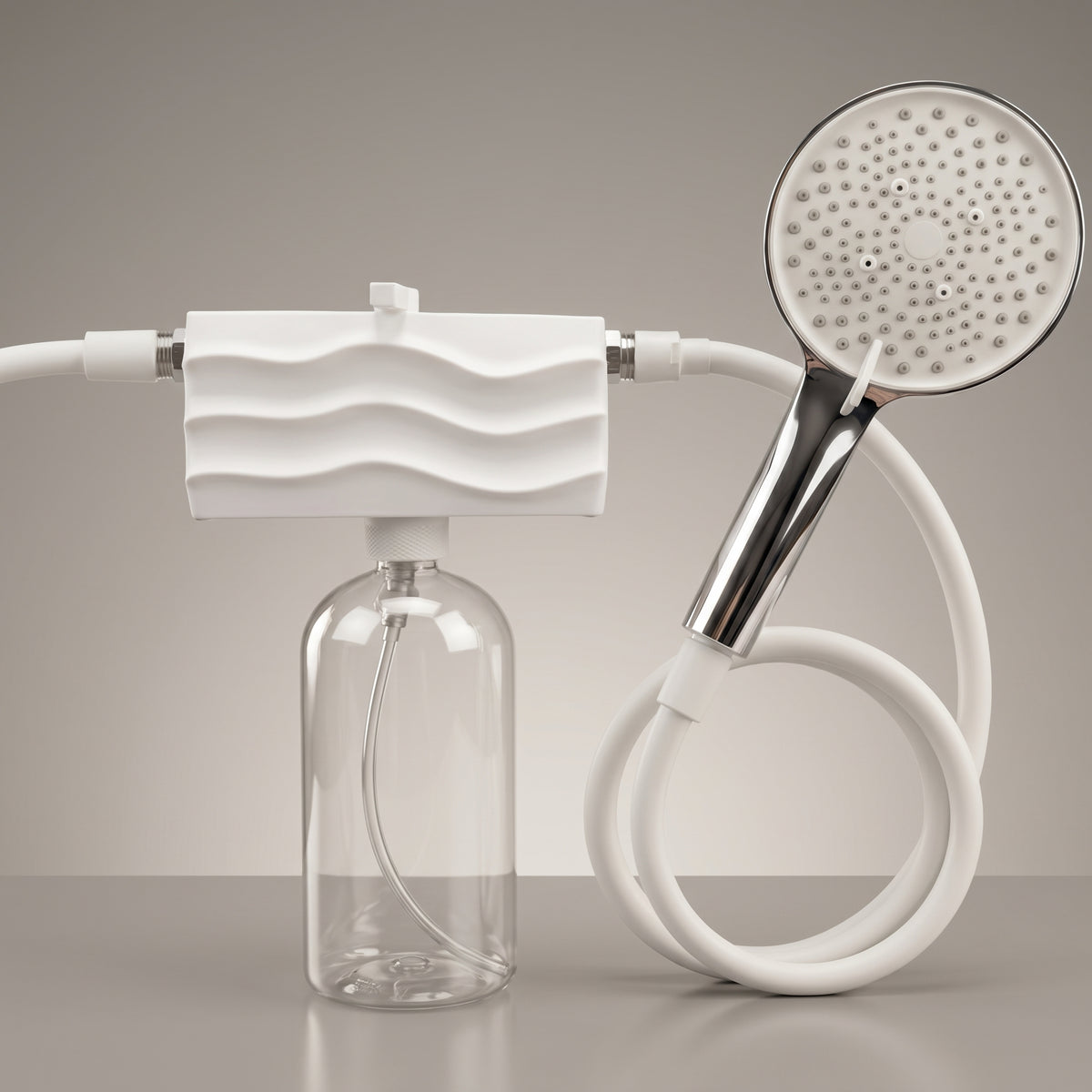 Sudsy Foaming Showerhead Attachment