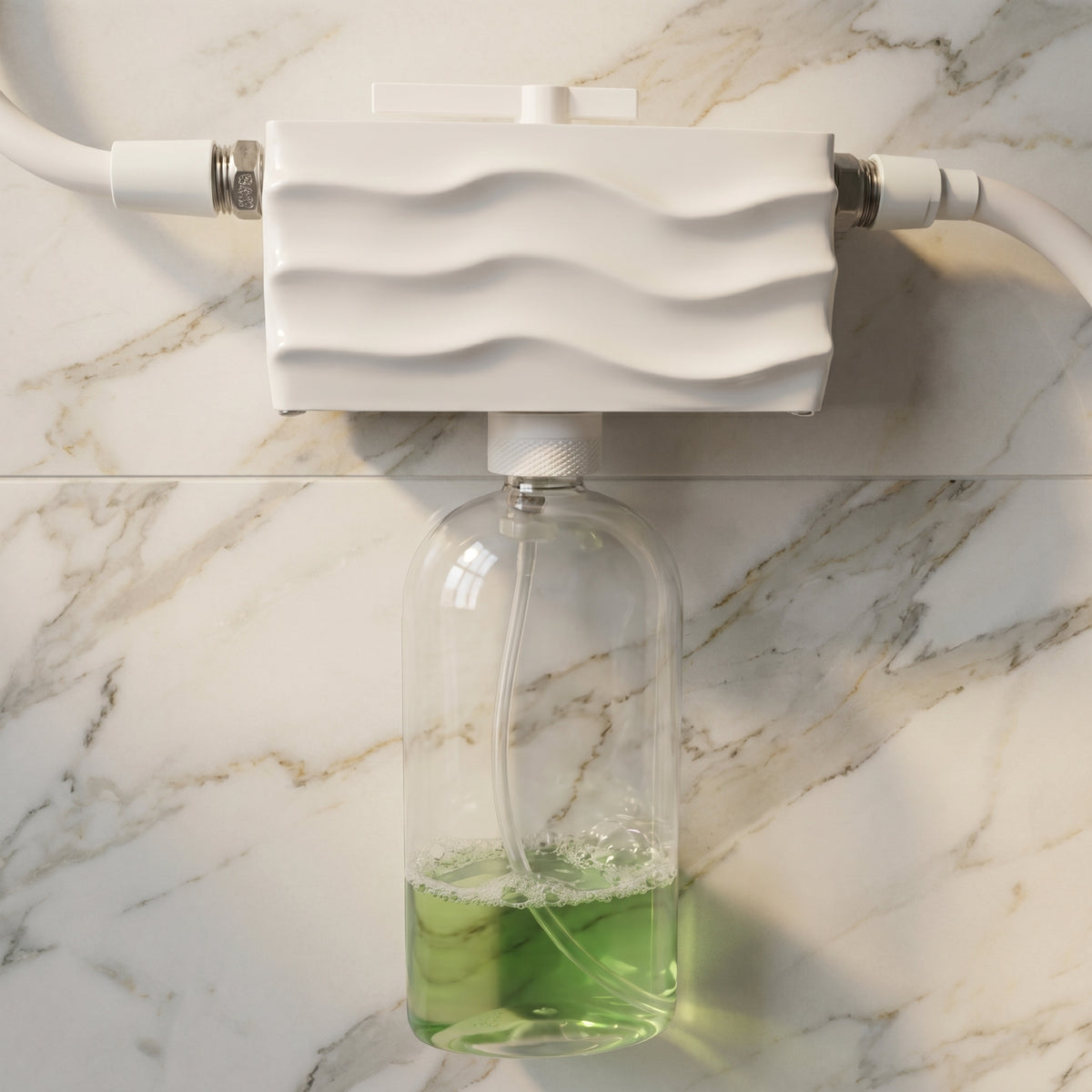 Sudsy Foaming Showerhead Attachment